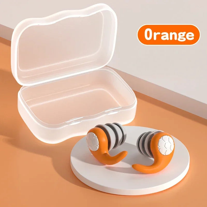 Waterproof Noise Reduction Earplugs – Sleep & Work Ear Protection for Travel, Anti-Noise Earplugs