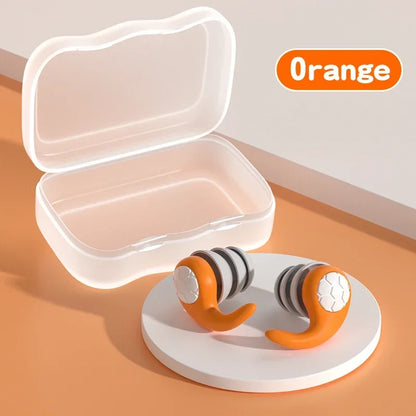 Waterproof Noise Reduction Earplugs – Sleep & Work Ear Protection for Travel, Anti-Noise Earplugs