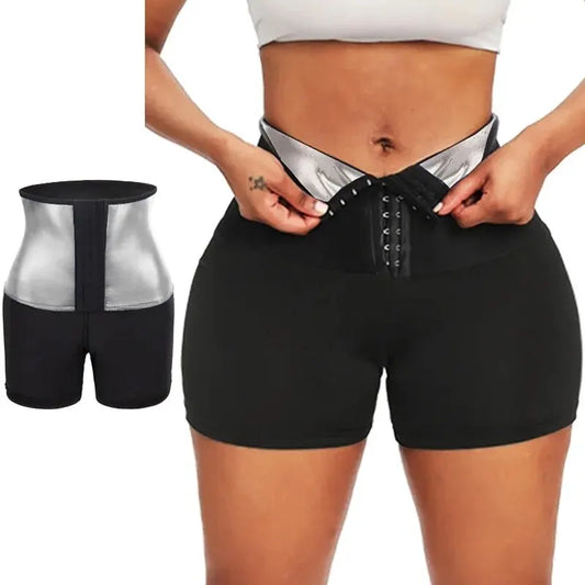 YBFDO Sweat Sauna Pants – Women's Body Shaper Slimming Shorts & Waist Trainer Hot Thermo Fitness Shapewear