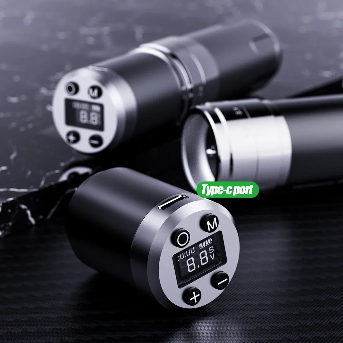 Dragonhawk X10 Wireless Tattoo Machine Pen – Adjustable 7 Strokes, Lining & Shading Modes, 2 Modes