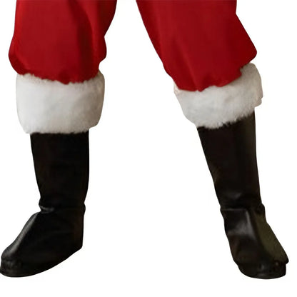 Santa Claus Cosplay Costume for Men – Deluxe Christmas & New Year Outfit, Adults Halloween & Carnival Roleplay Suit
