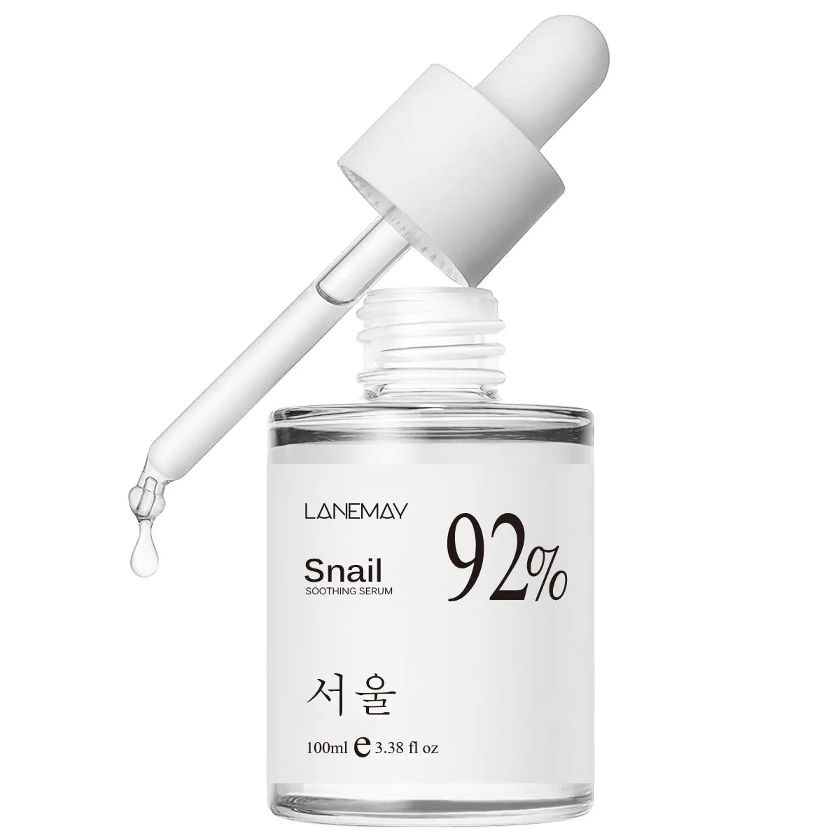 100ml 92% Snail Soothing Facial Essence – Hydrating & Moisturizing Multi-Action Face Serum