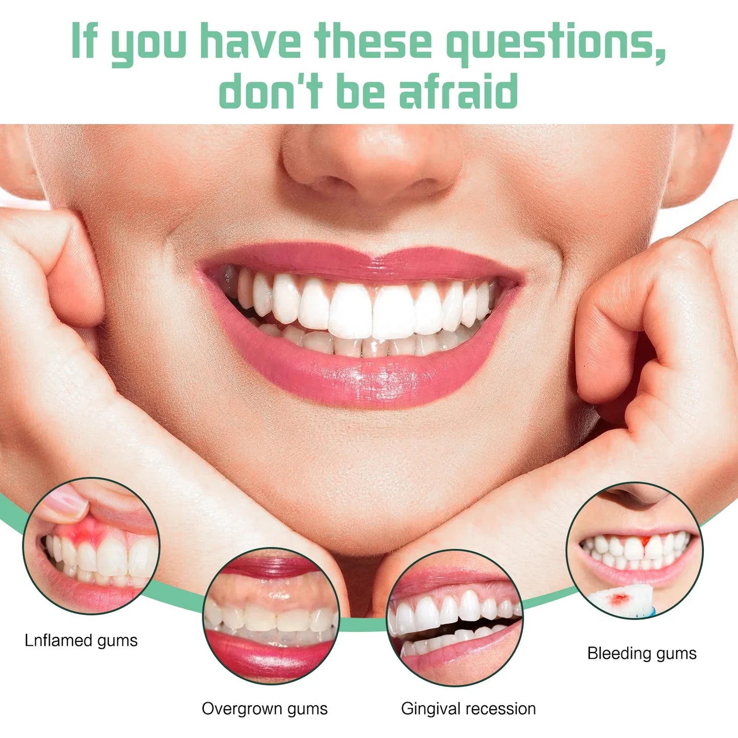 Oral Care Gum Repair Drops – Remove Yellow Stains & Support Periodontal Health