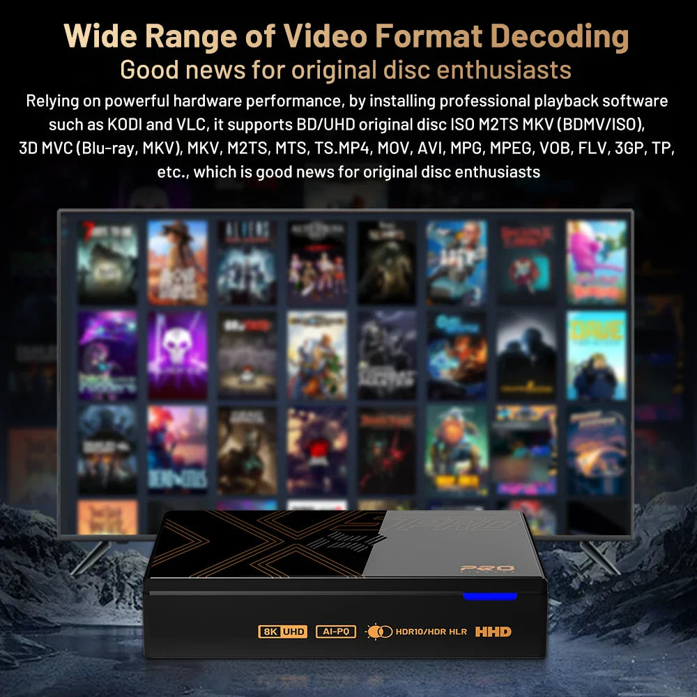 Kinhank Super Console X5 PRO – Retro Video Game Console RK3588, 8GB DDR4, 4TB HDD, 16,000+ Games, Plug & Play for PS2/PS1/SS/DC/N64