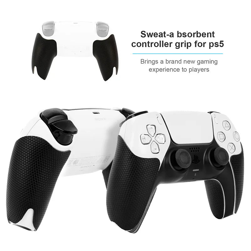 Anti-Slip Comfort Stickers for PS5 Controller – Sweatproof Protective Case Accessory