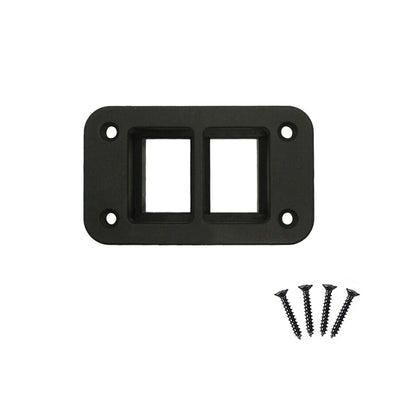 Toyota Push Switch Mount Bracket - 32x22mm Panel Holder for LandCruiser Prado Hilux Hiace Tacoma