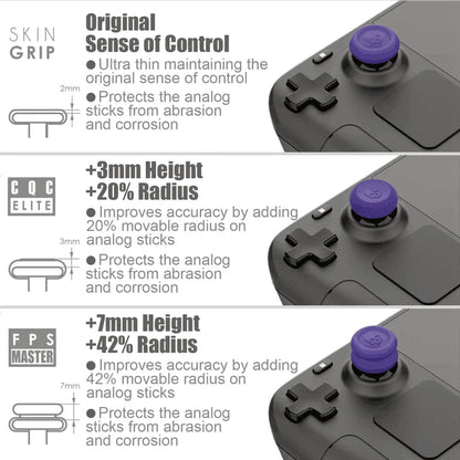 Thumb Stick Cap for Steam Deck OLED & ROG Ally – FPS/TPS Joystick Grips Gaming Accessories