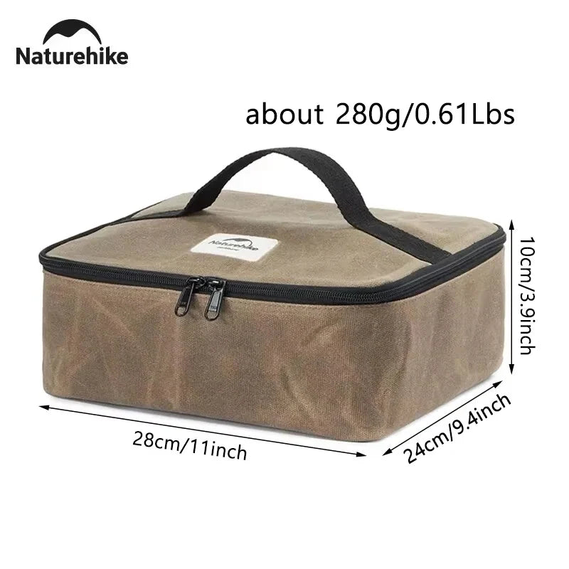 Naturehike Outdoor Storage Bag - Ultralight Waterproof Camping Stove & Gear Organizer Box
