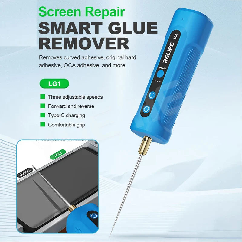 RELIFE LG1 Intelligent OCA Glue Remover Machine – Mobile Phone Screen Degumming & Adhesive Removal Repair Tool Set