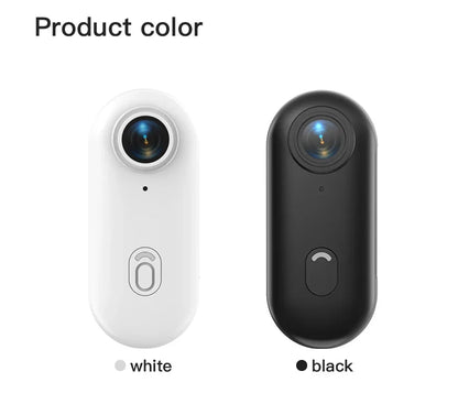 4K Thumb Action Camera — HD Sports Cam with Image Stabilization, Auto Exposure & Rechargeable 800mAh Battery