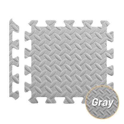 4-20PCS EVA Puzzle Fitness Mat – Interlocking Foam Floor Tiles, Non-Slip Home Gym & Kids Play Mat