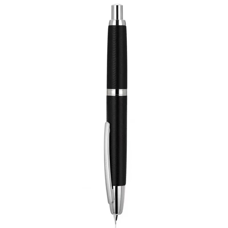 JinHao 10 Matte Black Fountain Pen — F/EF Nib Writing Pen for Office, School & Gifts