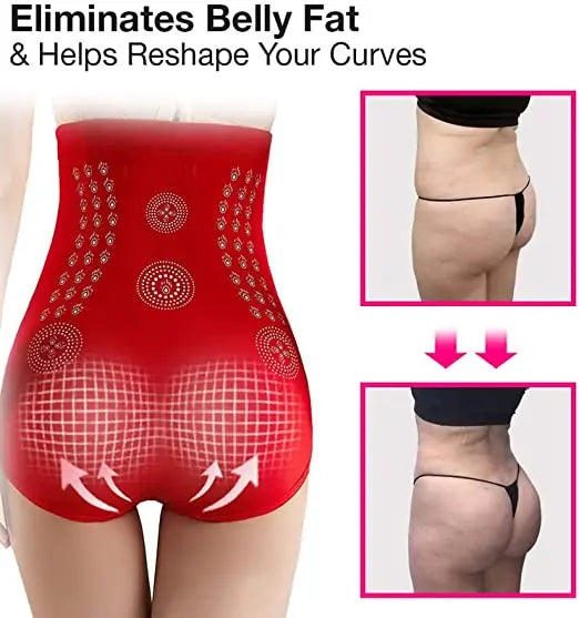 Women’s Fiber Restoration Shapewear — Tummy Control, Thigh Slimming Waist Trainer & Bodyshaper Panties