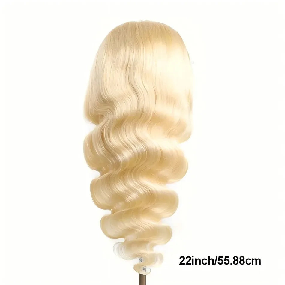 613 HD Lace Frontal Human Hair Wig – 13x6 & 13x4 Body Wave, 30 Inch, 250% Density Brazilian Hair, Black, Women's Choice