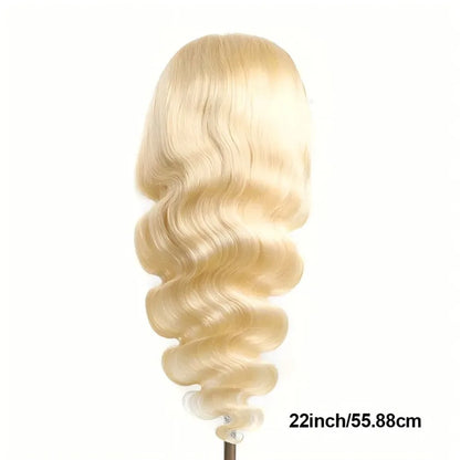 613 HD Lace Frontal Human Hair Wig – 13x6 & 13x4 Body Wave, 30 Inch, 250% Density Brazilian Hair, Black, Women's Choice