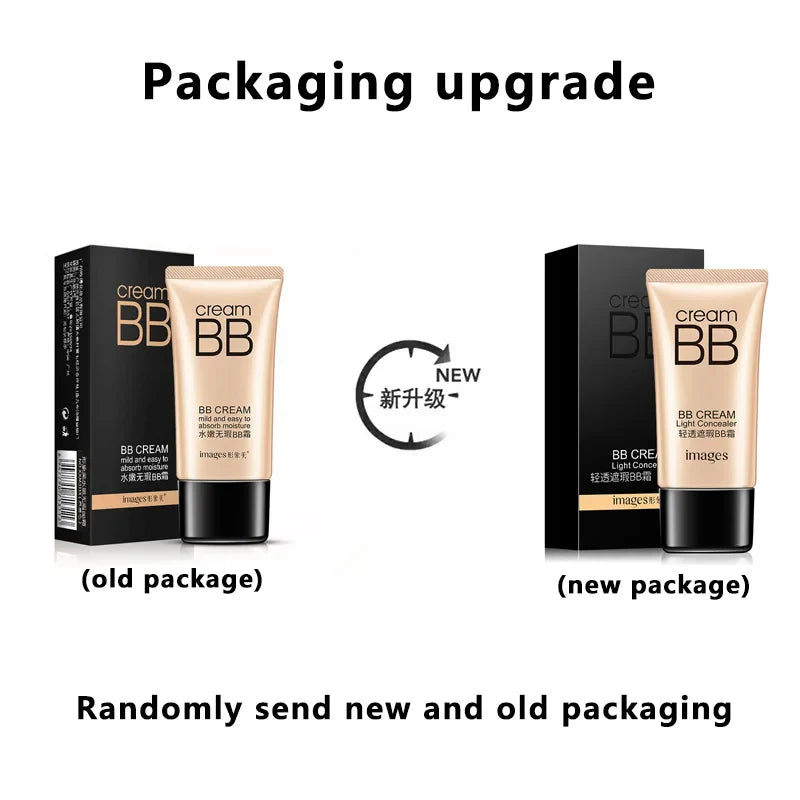 IMAGES Concealer BB Cream — Moisturizing Whitening Foundation & Face Base Makeup CC Cream