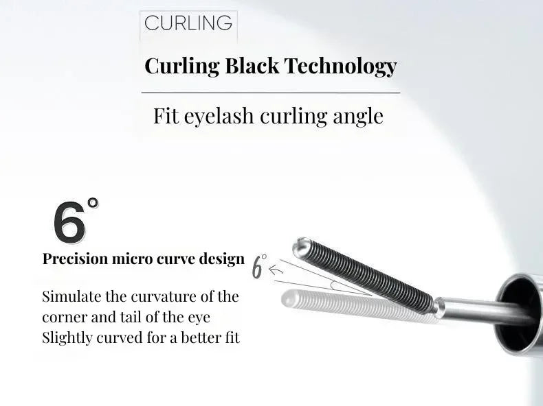 Judydoll Lash Lengthening Waterproof Mascara – Curling, Thick, Non-Smudge, Quick-Dry, Long-Lasting Eye Makeup Cosmetics