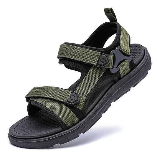 2025 Men’s Summer Fashion Sandals – Lightweight Comfortable Outdoor Beach & Holiday Shoes | Casual Breathable Leisure Walking Sandals