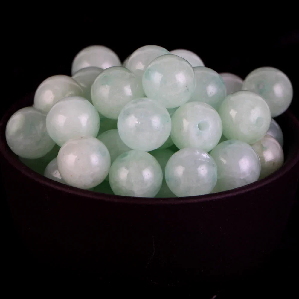Natural Round Mixed Gemstone Beads — Tiger Eye, Amazonite, Lava, Turquoise, Agate, Jasper & Garnet Spacer Beads for DIY Bracelet