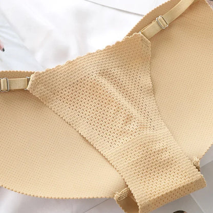 Women’s Sexy Fake Butt Body Shaper – Plus Size Padded Panties, Buttocks Enhancer Hip Pads & Shapewear Faja