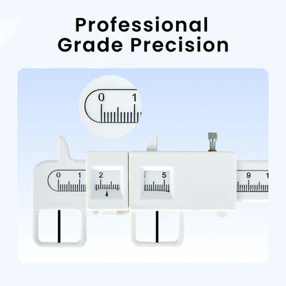 Optical Vernier PD Ruler – Pupil Distance Measuring Tool for Ophthalmic Eye Exams & Optometry Use