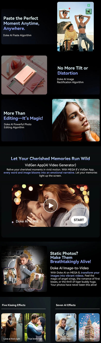 Blackview MEGA 8 Tablet – 13" FHD+ 90Hz Display, 11000mAh, Android 15, 50MP Camera, 4 Speakers, 4G Pad PC