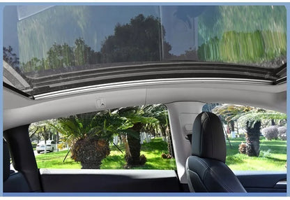 Magnetic Sunshade for Tesla Model Y 2022–2024 – Front & Rear Glass Roof Skylight Sunroof Accessory