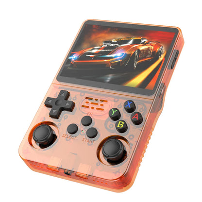 R36S Retro Handheld Video Game Console - Open Source Linux System, 3.5" IPS Screen, Portable Pocket Player with 64GB/128GB Games