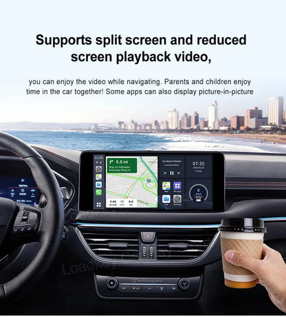 Carlinkit CarPlay AI TV Box Plus — Android 13, 8+128GB, 8-Core QCM6656125, Wireless CarPlay & Android Auto with YouTube, Netflix, 4G LTE