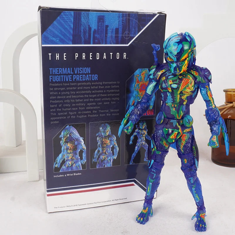 NECA The Predators — Thermal Vision Fugitive Predator PVC Collectible Action Figure
