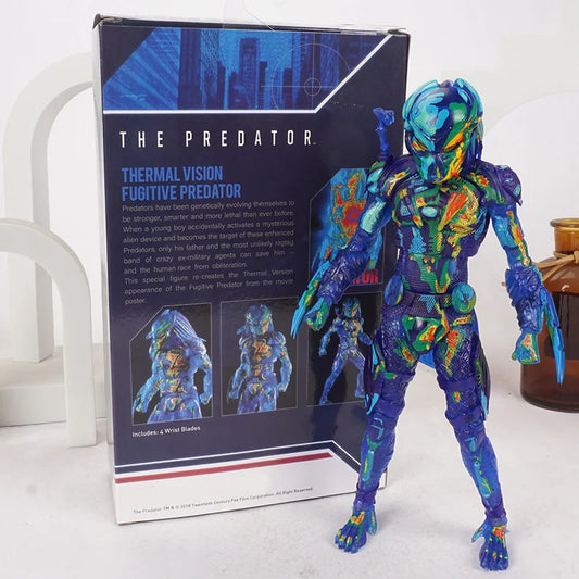 NECA The Predators — Thermal Vision Fugitive Predator PVC Collectible Action Figure