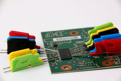 10PCS Universal IC Test Clip Set – SOP8 SOIC TSOP SSOP SMD Chip Clamp Adapter for Programmer & Logic Analyzer