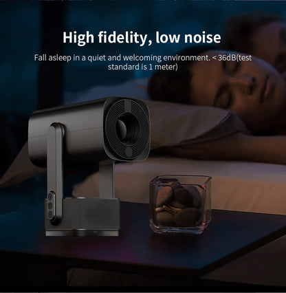 Salange K2 4K Smart Projector - Android 11, Built-in Battery, Bluetooth Speaker, WiFi, Auto Focus & Keystone, Outdoor Movie Ready