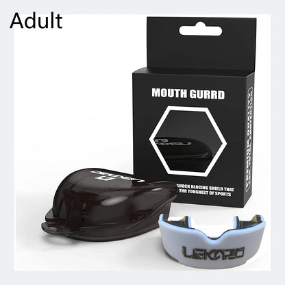 Professional Sports Mouthguard - Boxing, MMA, Muay Thai Training Tooth Protection Set for Kids & Adults