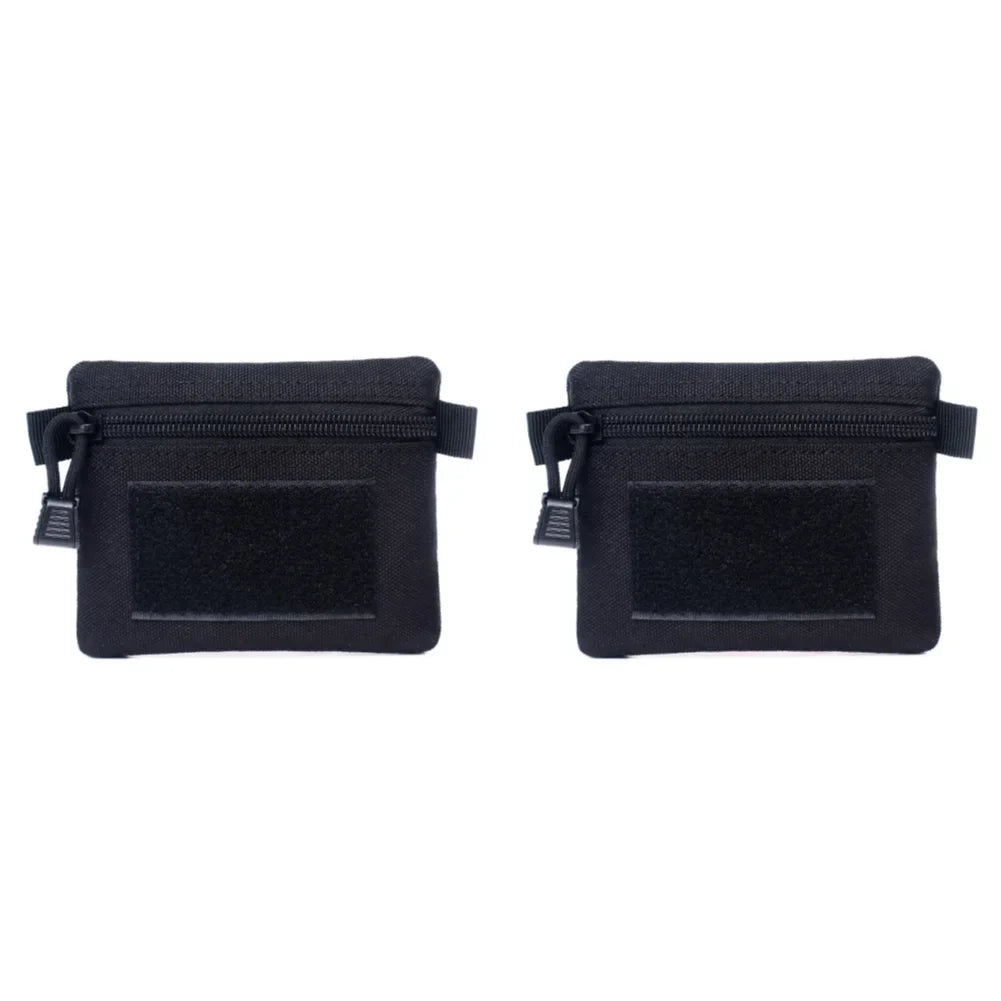 Outdoor Waterproof EDC Molle Wallet — Portable Travel Zipper Waist Pouch for Camping, Hiking & Hunting