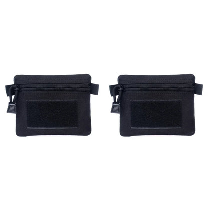 Outdoor Waterproof EDC Molle Wallet — Portable Travel Zipper Waist Pouch for Camping, Hiking & Hunting