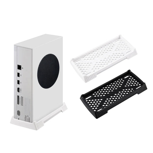 Xbox Series S Vertical Stand with Cooling Vents – Console Holder & Cooling Base