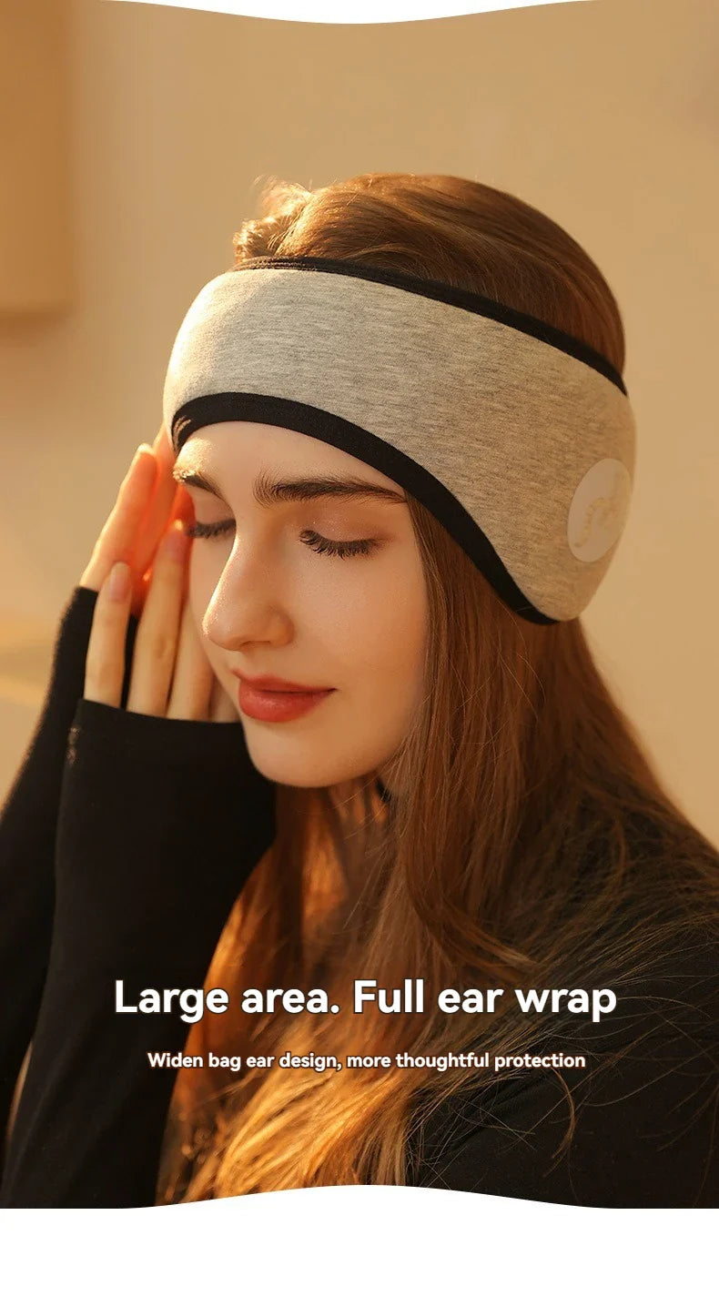 2-in-1 Noise-Reducing Earplugs & Adjustable Sleep Eye Mask – Travel, Nap & Sound Insulation Earmuffs