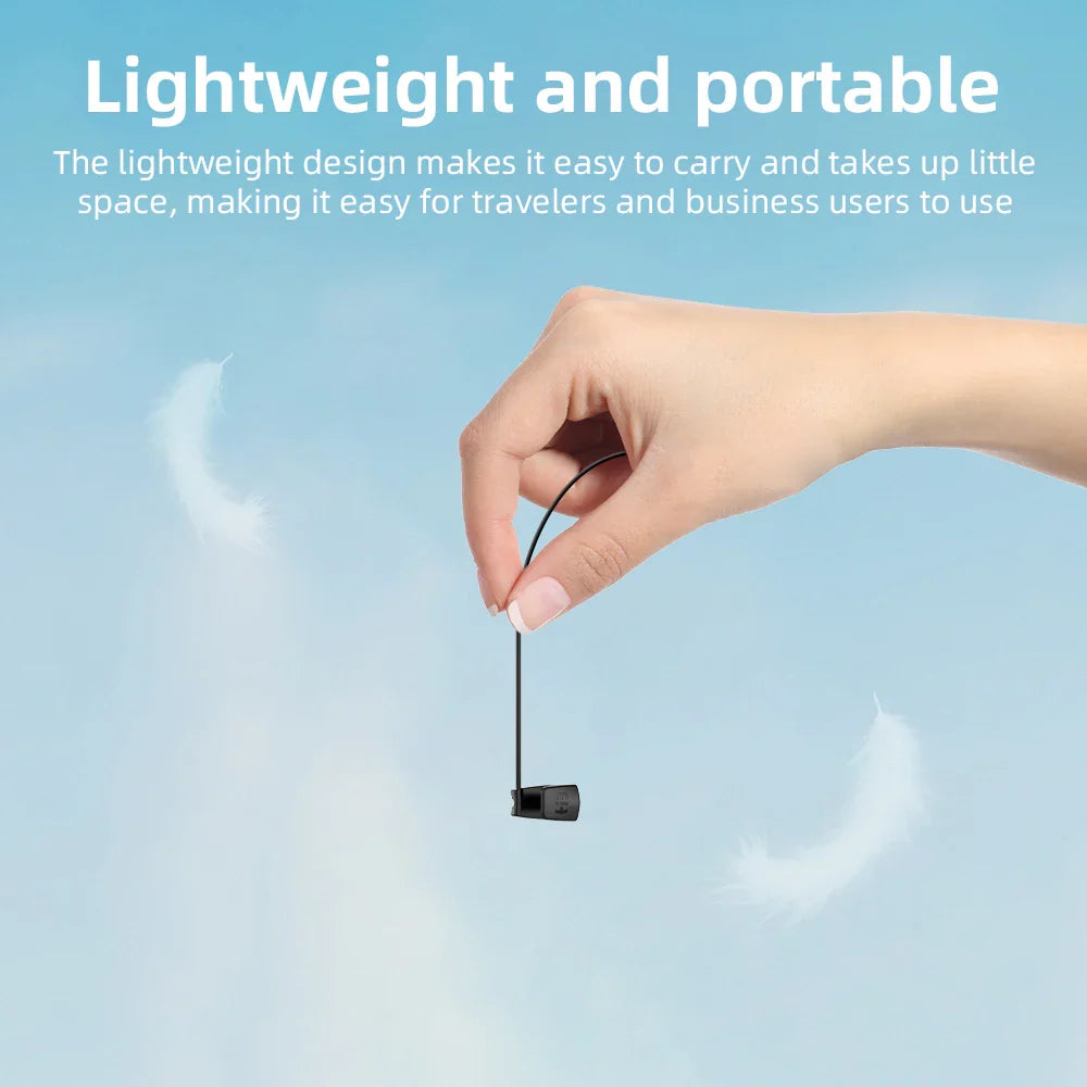 HIBLOKS Ray-Ban Meta Wayfarer Fast Charging Type-C Cable 1.2m for RW4006 RW4008 Lightweight Portable Charger