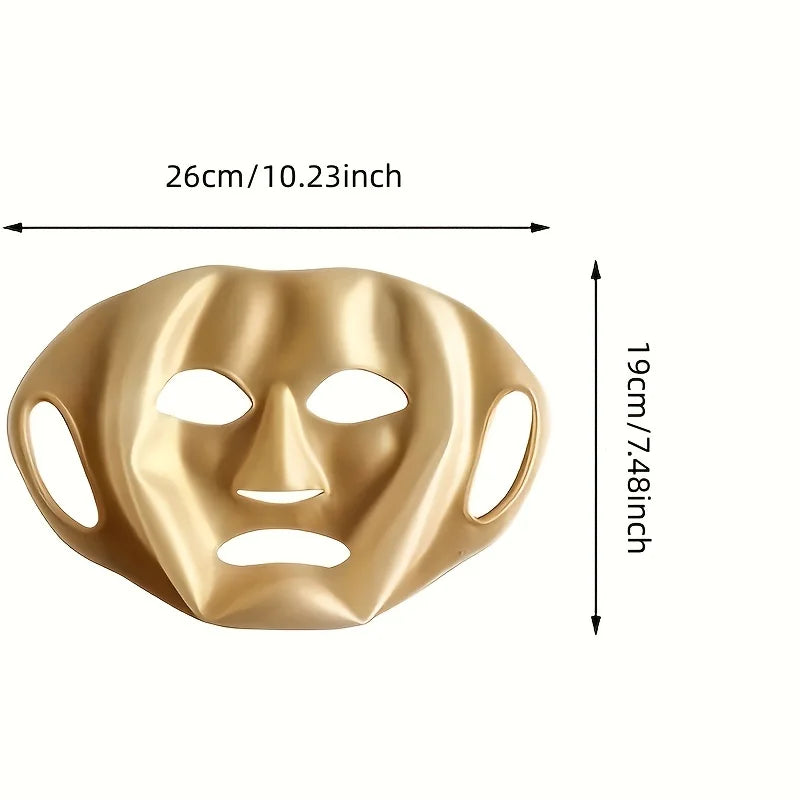 3D Silicone Mask Cover — Reusable Ear-Hanging Facial Tool for Moisturizing & Firming Skin