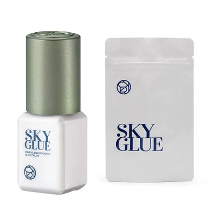 SKY Eyelash Extension Glue 5ml – Original S+ Black, Red, Blue, and Transparent Caps for False Lashes