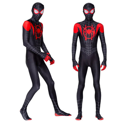 Adult Spiderman Cosplay Costume – Superhero Zentai Jumpsuit with Headgear for Men & Women, Halloween & Carnival Outfit
