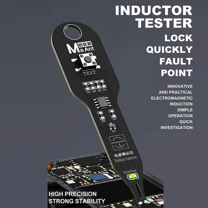 M093 Inductance Tester – Motherboard Coil & Inductor Detector Repair Tool for Quick Electromagnetic Fault Checking on PC Boards