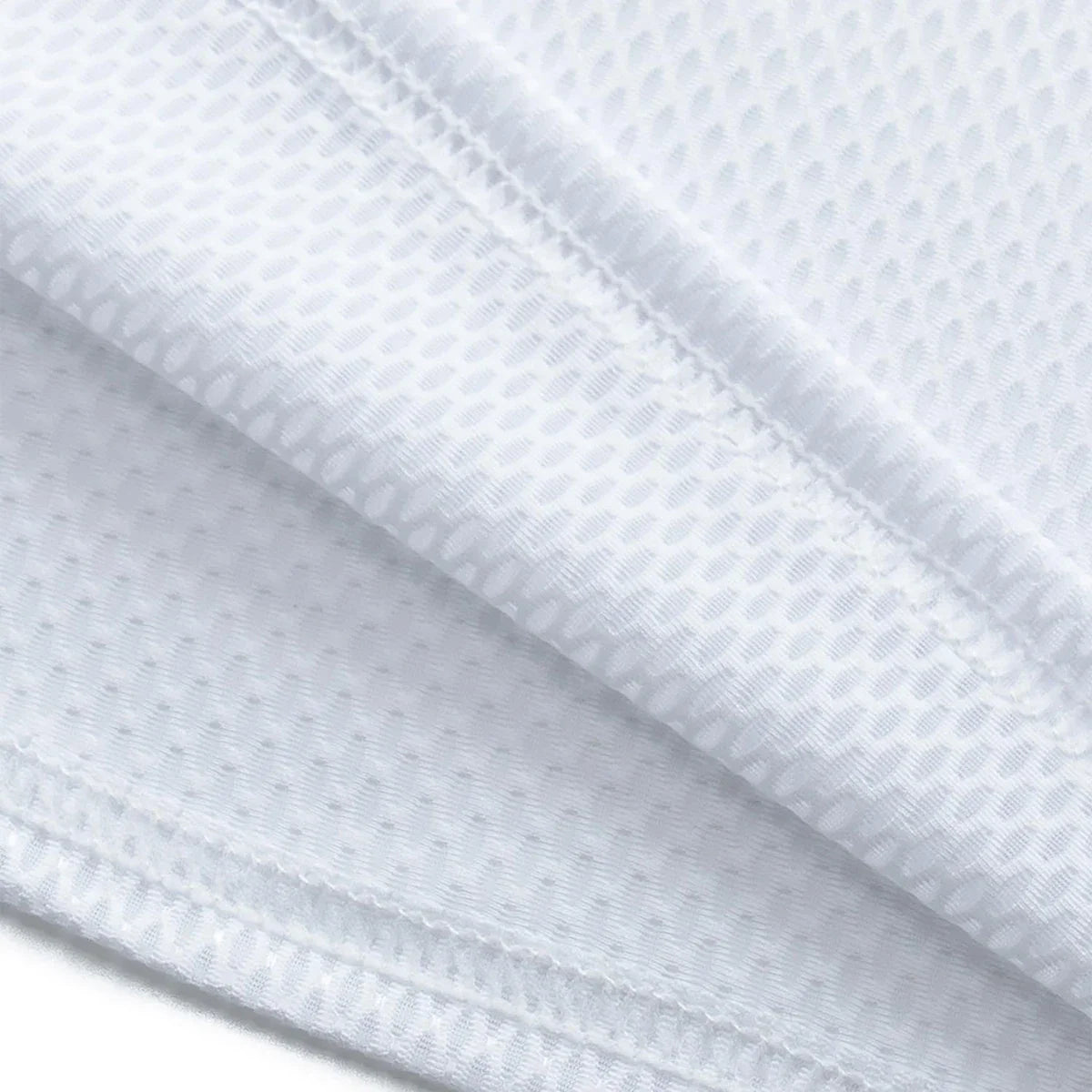 Reflective Cycling Base Layer Quick-Dry Vest – High Elasticity White Cycling Undershirt for Men Sport & Bike Jersey