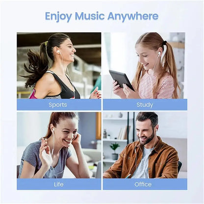 Original Wired Earphones for iPhone & iPad – In-Ear Lightning, USB-C & 3.5mm Earbuds Compatible with iPhone 17-11 Pro Max, 7/8 Plus, XR