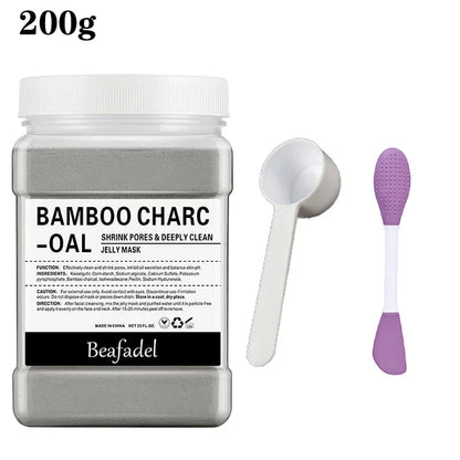 650g/200g Soft Hydro Jelly Mask Powder – DIY Hydrojelly Peel Off Masks with Hyaluronic Acid & Rose for Facial Skin Care
