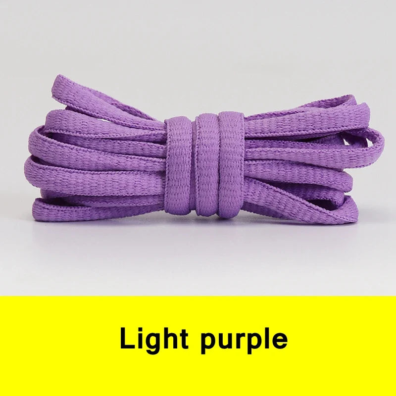 Oval & Semicircle Sneakers Shoe Laces – Classic Woven Round Shoelaces for Adult Unisex Casual & Sports Shoes