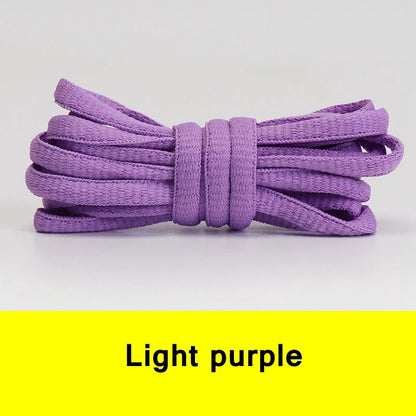 Oval & Semicircle Sneakers Shoe Laces – Classic Woven Round Shoelaces for Adult Unisex Casual & Sports Shoes