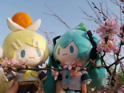 15cm Hatsune Miku Plush Toy – Kawaii Kagamine Len & Rin Stuffed Doll Collection, Perfect Kid Gift Ornament