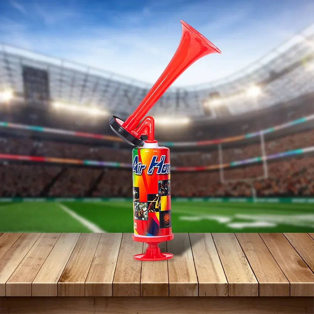 Handheld Air Horn – Loud Mini Pump Horn for Sports Events, Boating, and Birthday Parties